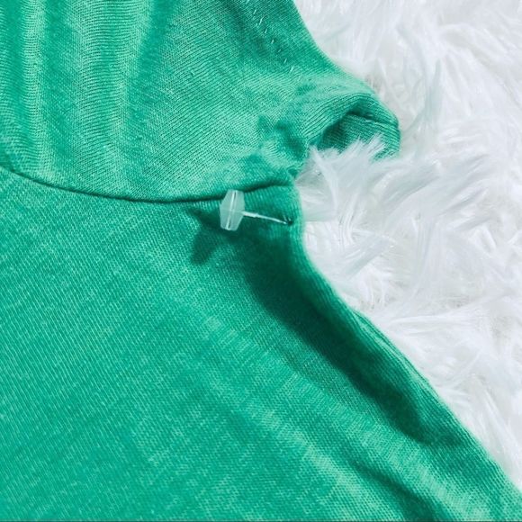 NWOT BP V-Neck Short Sleeve Tee S Green - Picture 13 of 14